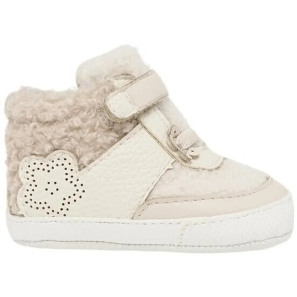NWT New Mayoral Ecru 9795 BABY SPORTS BOOTS Size 18 (7 - 9 Months)